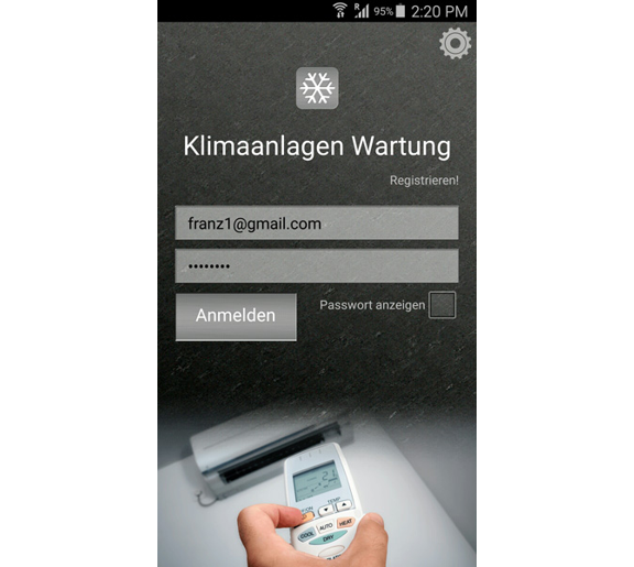 digitaler Wartungsbericht per Smartphone App