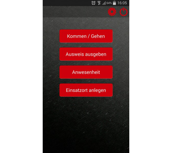 digitale Zeiterfassung App vor Ort bei Kunden